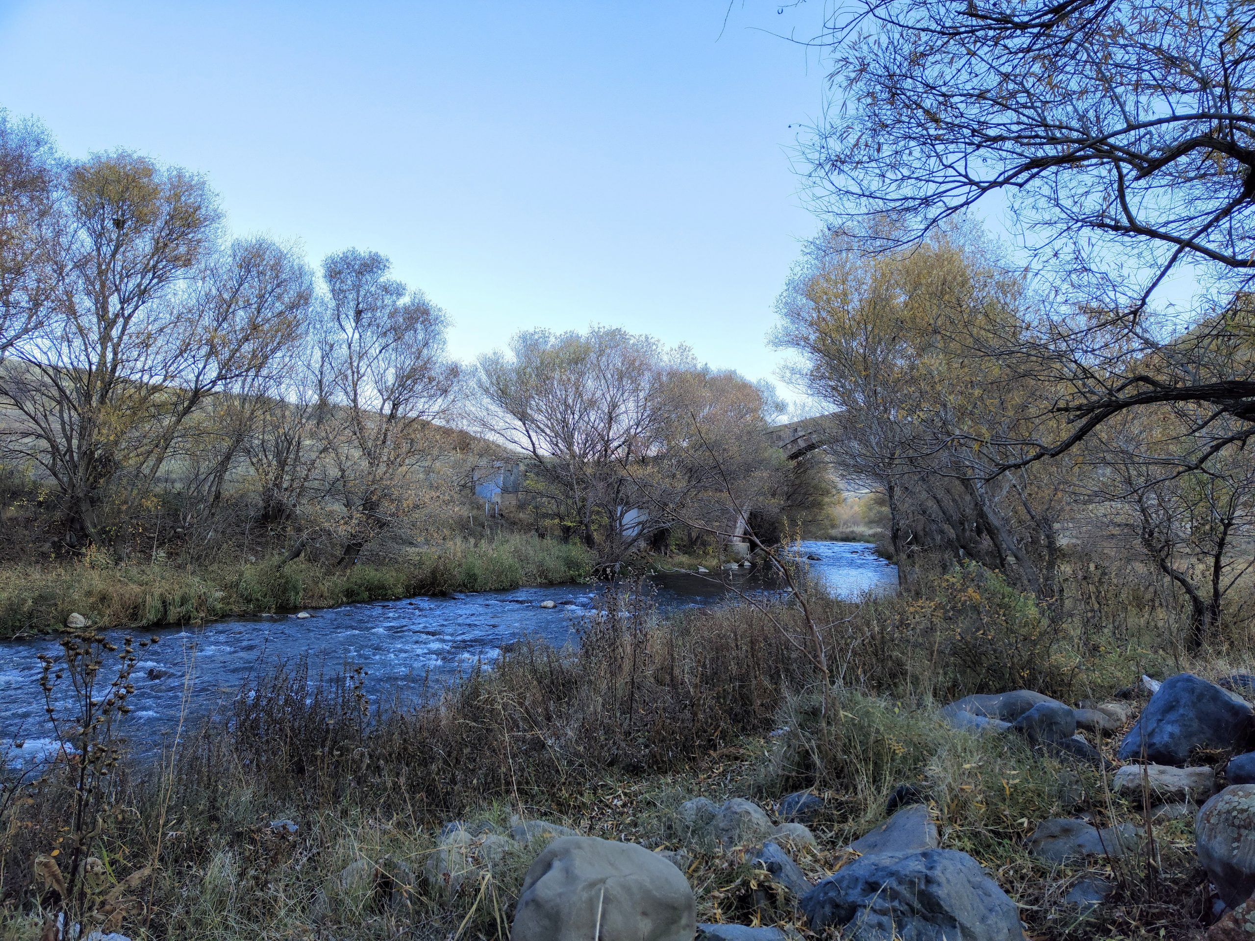 Arpa River and Dada Bridge