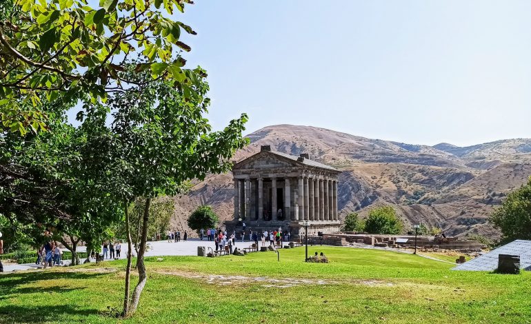 Garni pagan temple in Armenia