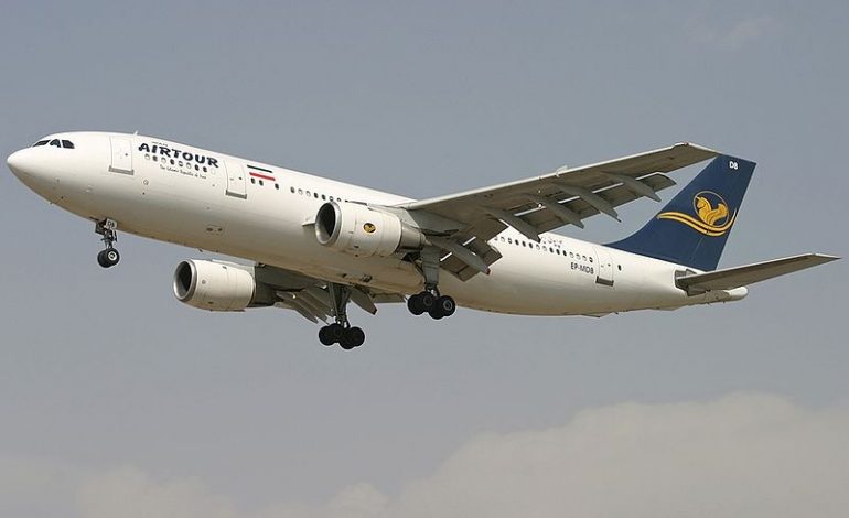 Iran Airtour airplane