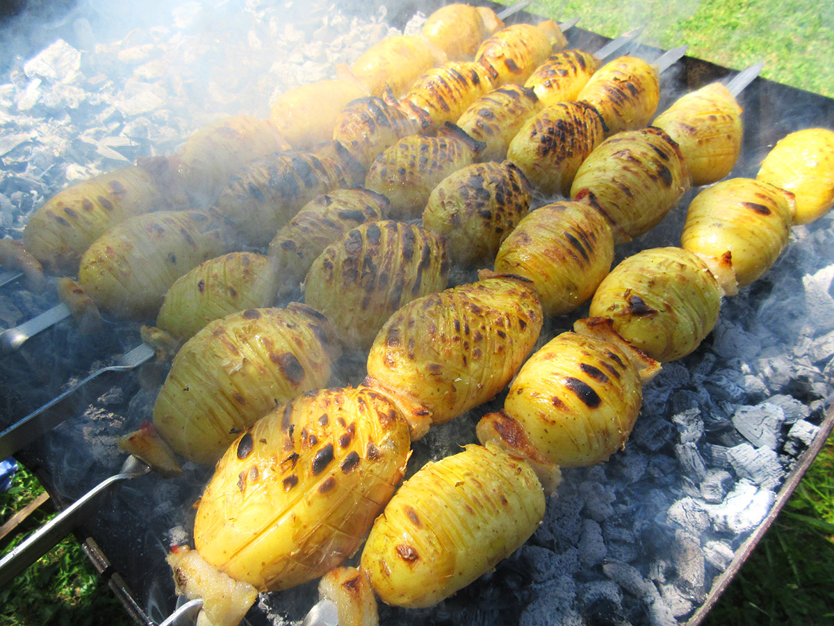 Potato and pork barbecue, Armenian mix