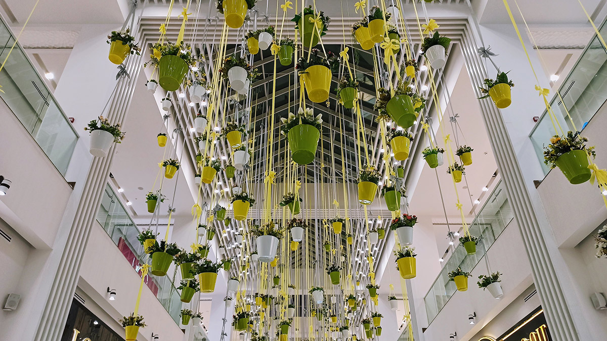 Rio Mall decorations, Yerevan