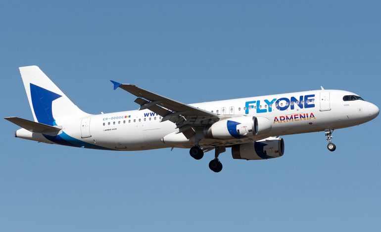  FlyOne Armenia airline is leading the passenger transportation in Armenia in 2022