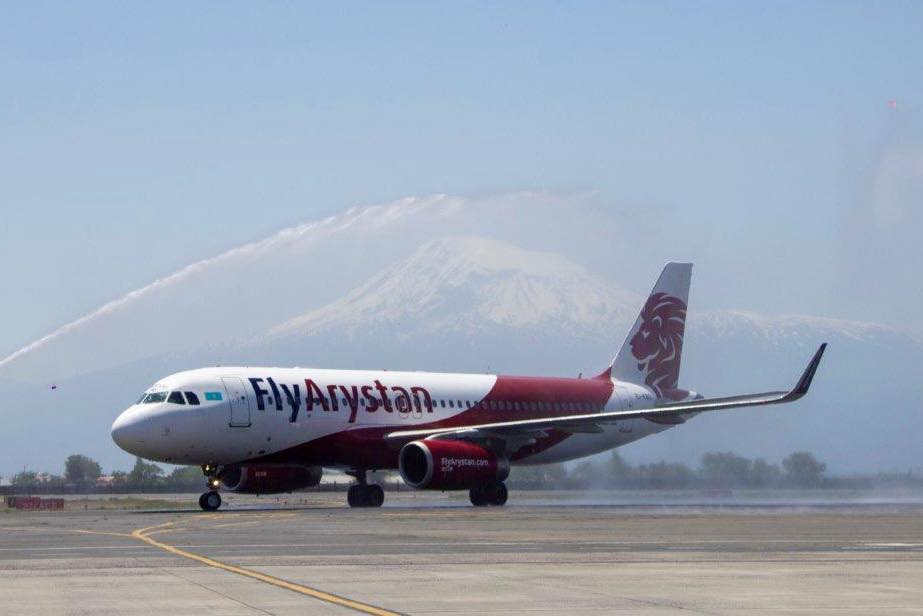 FlyAristan Yerevan-Aktau flight operator