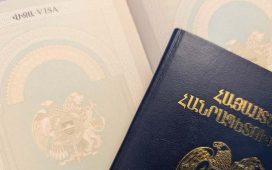 Passport of the Republic of Armenia.