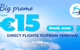Special Offer from FLYONE ARMENIA — Flights from €15